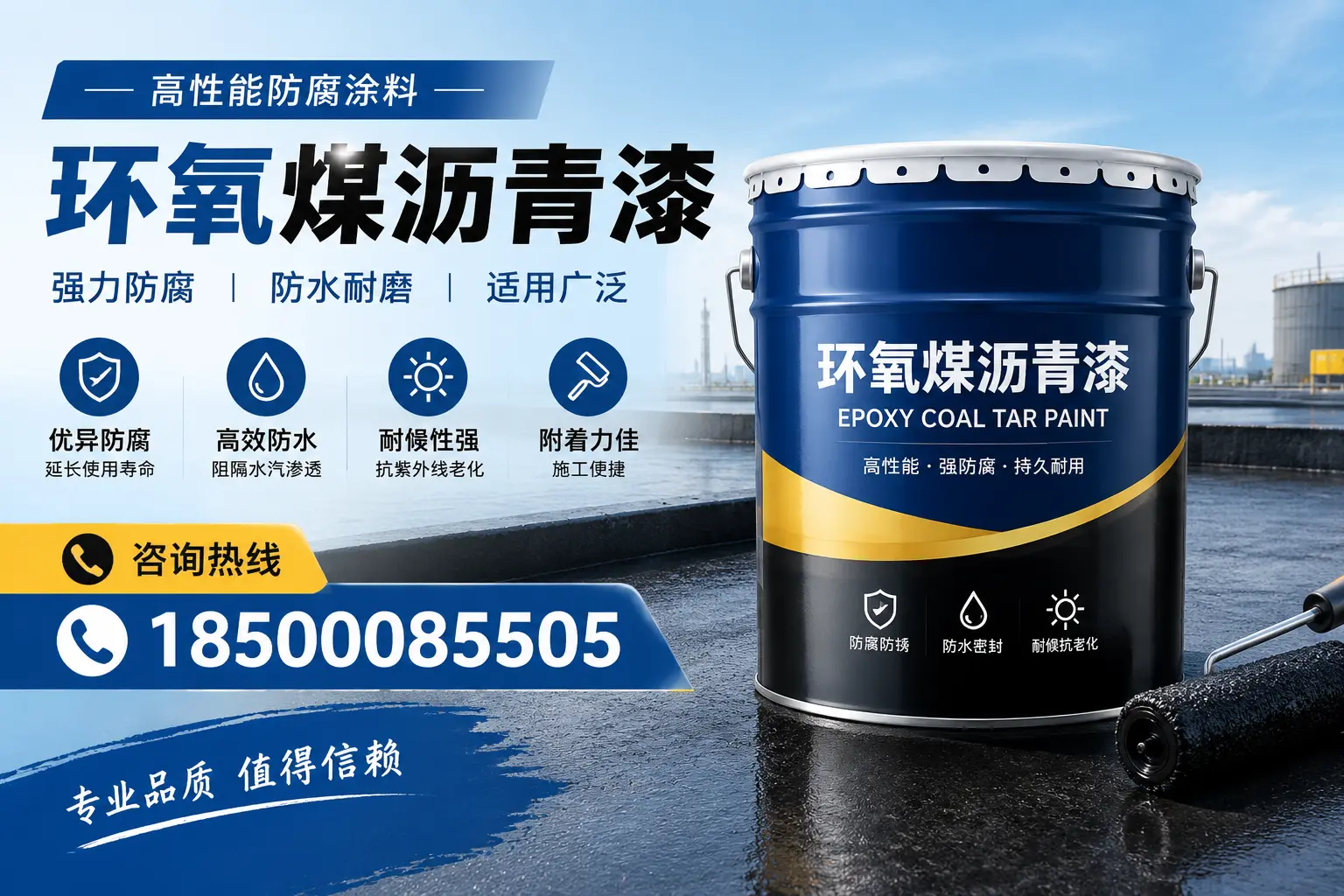环氧煤沥青漆的主要成分与功能，林州用户深度了解